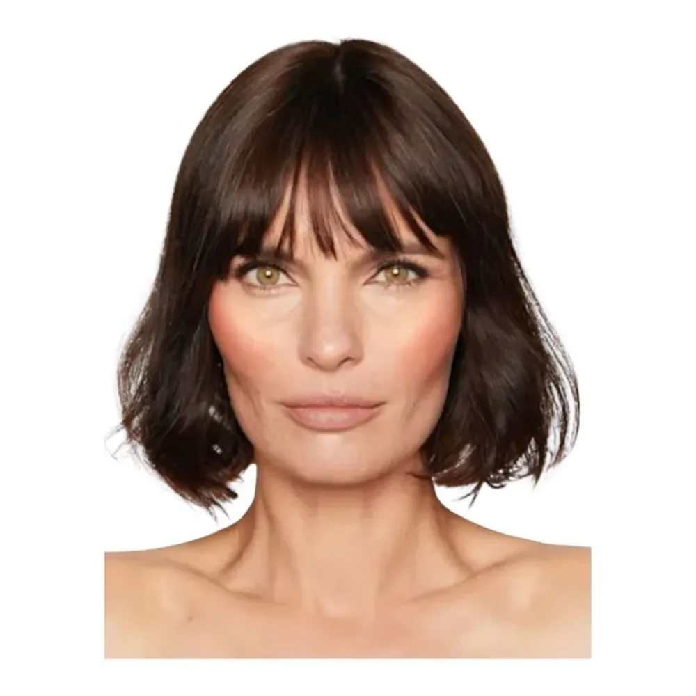 Charlotte Tilbury Blush & Glow Glide Palette with Pink Precision Brush Tan/Dore
